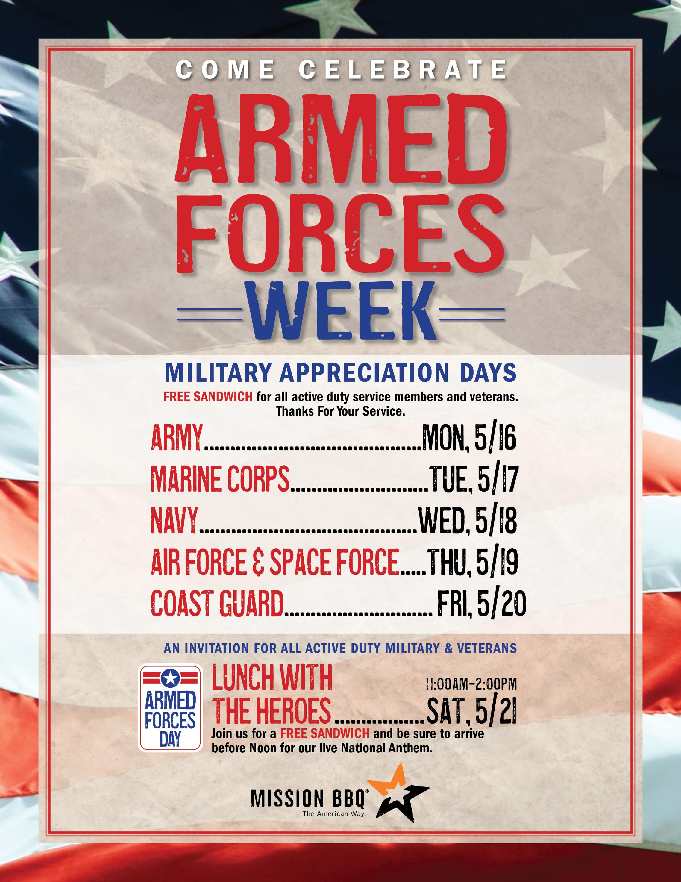 Armed Forces May 16